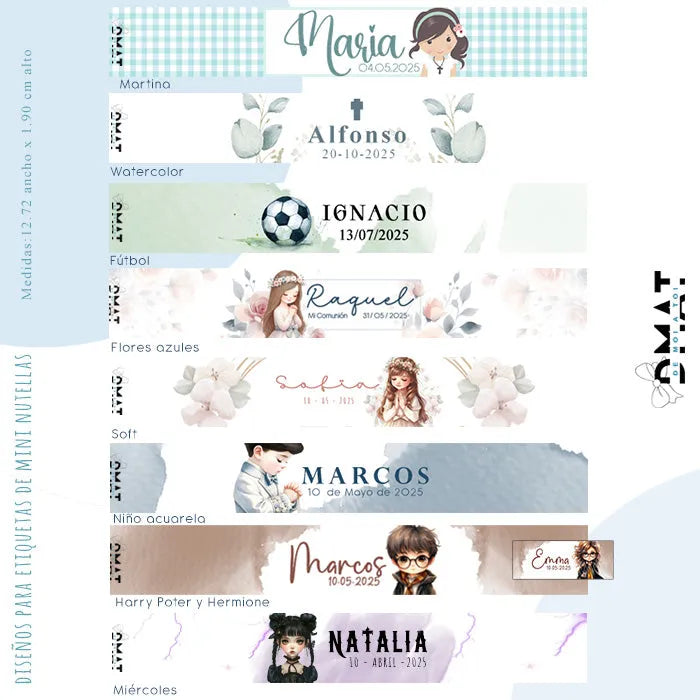 Personalización mesa dulce económica - De moi a toi