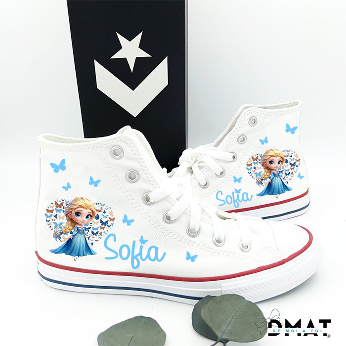 zapatillas personalizadas princesa niña con nombre