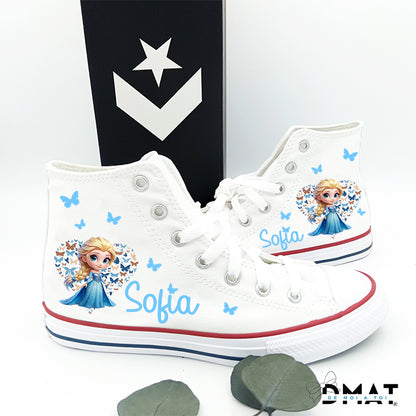 zapatillas personalizadas princesa niña con nombre