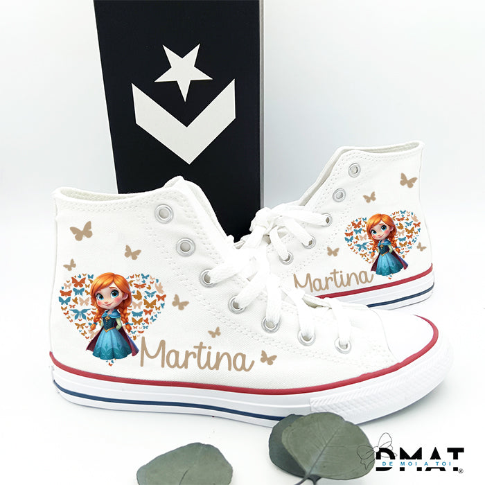 zapatillas infantiles personalizadas merida elsa mulan