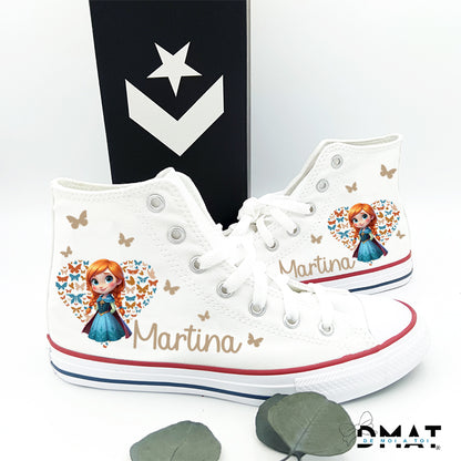 zapatillas infantiles personalizadas merida elsa mulan