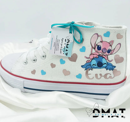 zapatillas personalizadas como regalo de comunión original - de moi a toi