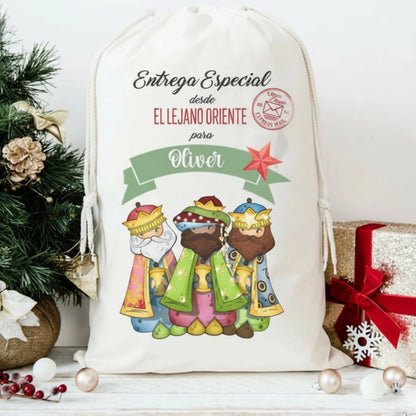 saco Reyes Magos personalizado con nombre – De moi à toi