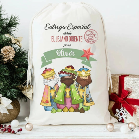 saco Reyes Magos personalizado con nombre – De moi à toi