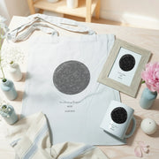 Set de regalo para enamorados con mapa estelar personalizable online con editor visual- De moi a toi