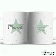 Taza económica personalizada con diseño original y nombre - de moi a toi