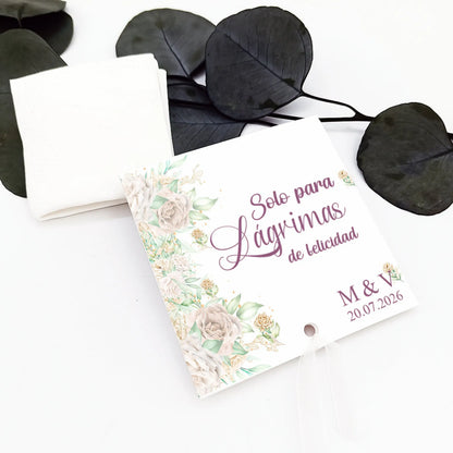 lágrimas de felicidad románticas boda