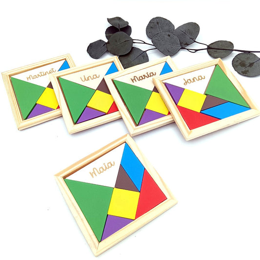 tangram madera personalizado niños