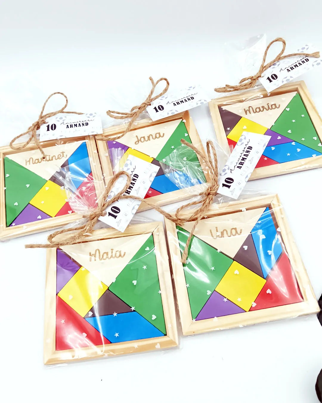 Regalos infantiles sostenibles con nombre para jugar