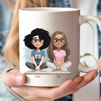 Tazas originales personalizadas para regalar a amigas, hermanas y compañeras