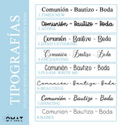 tipografías para diseño de detalles - De moi à toi