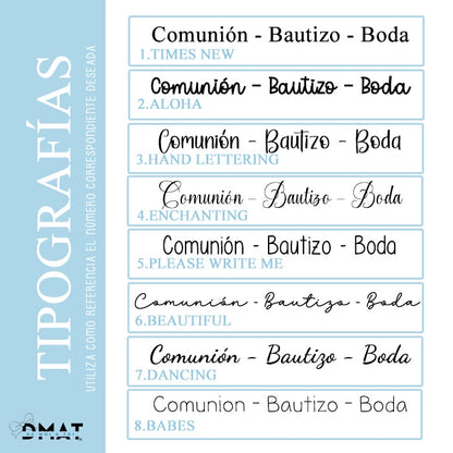 tipografías para diseño de detalles - De moi à toi