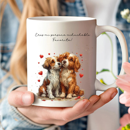 Taza personalizada original para enamorados - De moi à toi