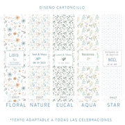 Envoltorio lápiz personalizado como detalle de invitados