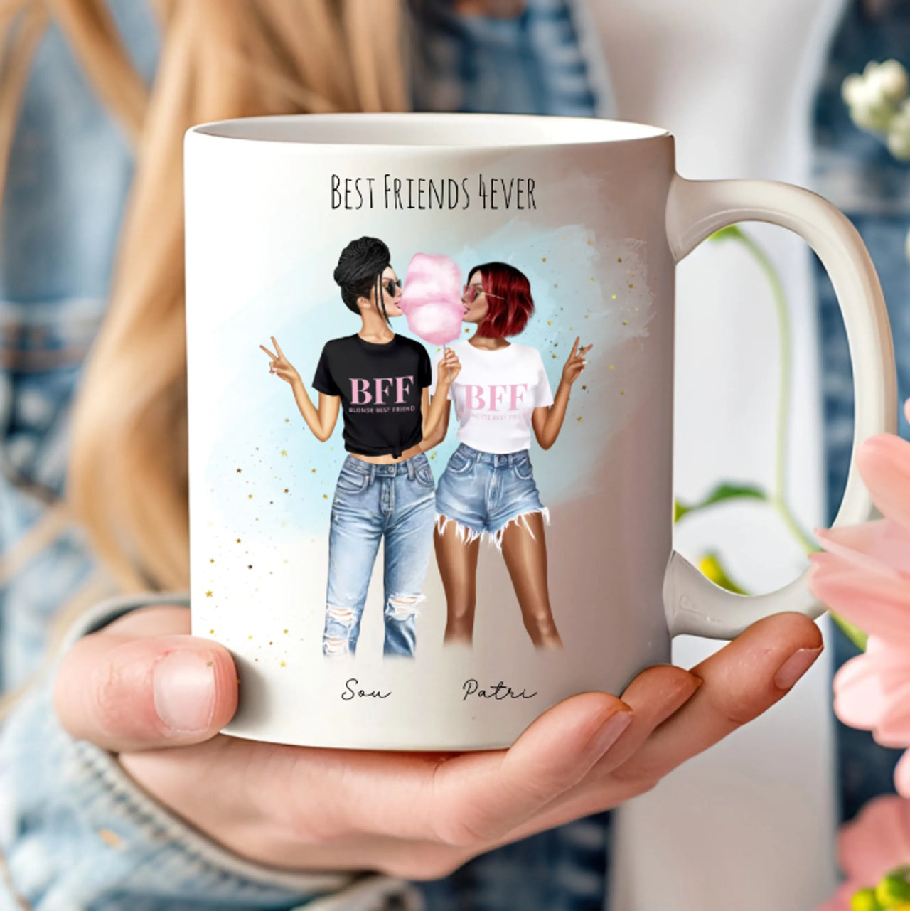 regalo original amistad taza personalizada