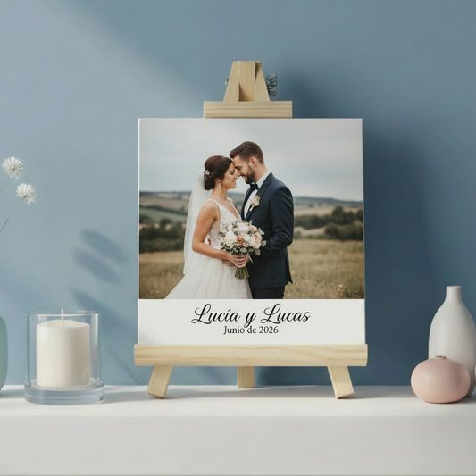 azulejo personalizado con foto como regalo de boda