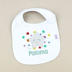 Baberos personalizados para bebés y niños con nombre