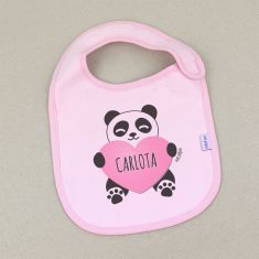 Baberos para bebés con nombre bordado, personalizados y exclusivos