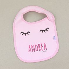 Pack de 2 Baberos de Tela Personalizados con Nombre – Diseño a elegir