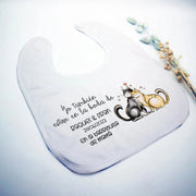 Babero Yo estuve en la boda - Animalitos (Diseños) - Regalo original personalizado - DE MOI À TOI