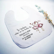 Babero Yo estuve en la boda - Animalitos (Diseños) - Regalo original personalizado - DE MOI À TOI