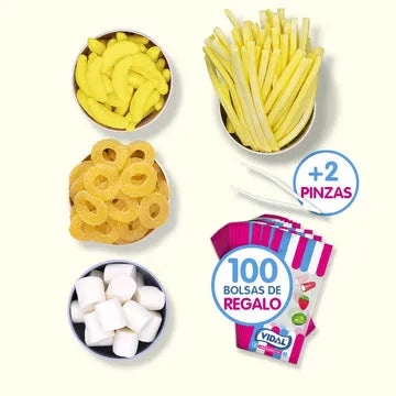 Pack ahorro chuches amarillas para mesa dulce - de moi a toi