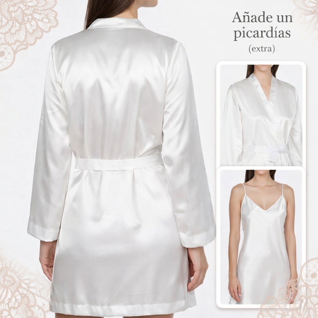 Bata de boda personalizada para novias