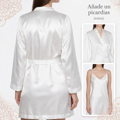 Bata de boda personalizada para novias