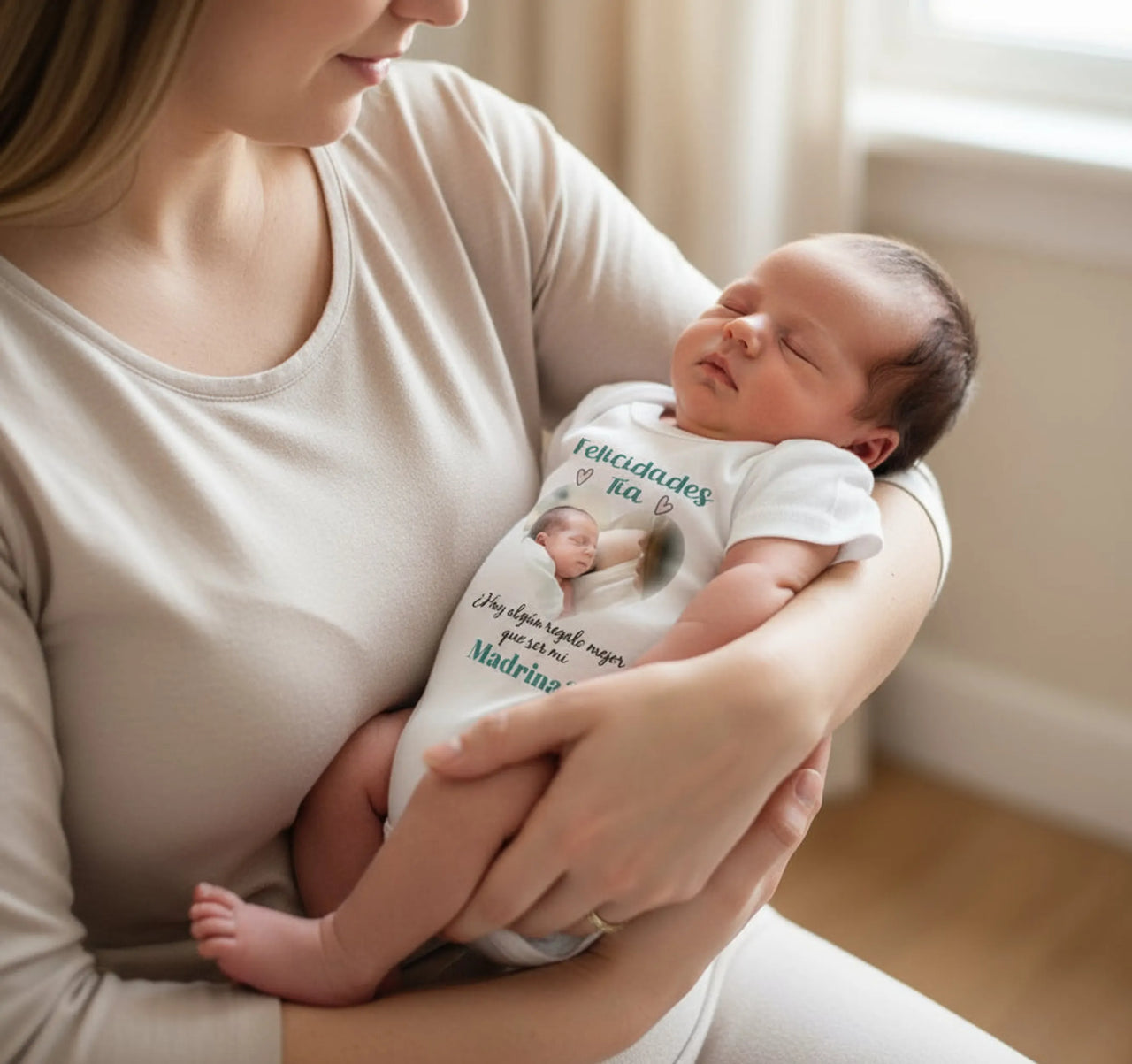 Body personalizado regalo para madrina o tía