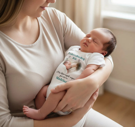 Body personalizado regalo para madrina o tía