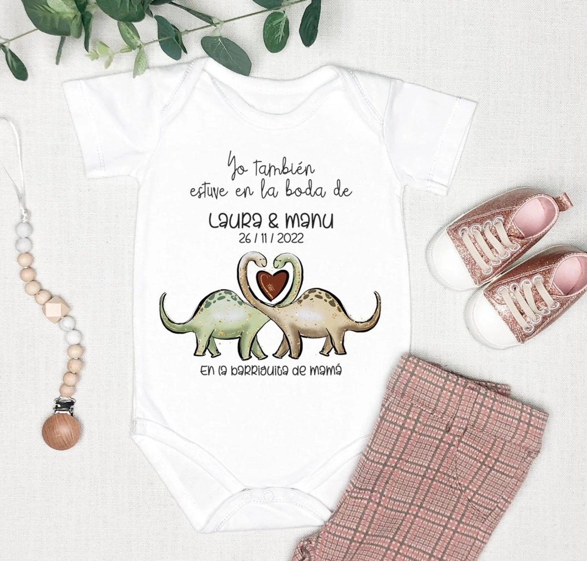 Body Yo estuve en la boda - Animalitos (Diseños) - Regalo original personalizado - DE MOI À TOI