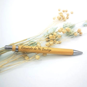 bolígrafos ecológicos personalizados para  bautizos