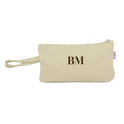 Bolso de polipiel personalizado negro, compacto y elegante, ideal como regalo para mujer o el Día de la Madre.
