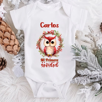 Body Mi Primera navidad- Animalitos (Diseños) -En estuche de regalo