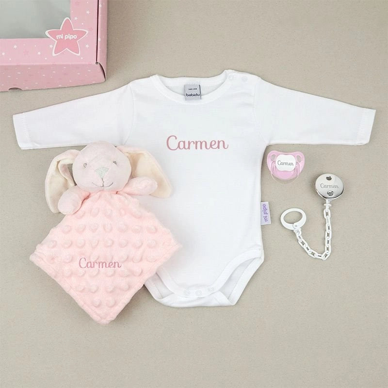 Regalo para embarazadas y bebé personalizado con nombre