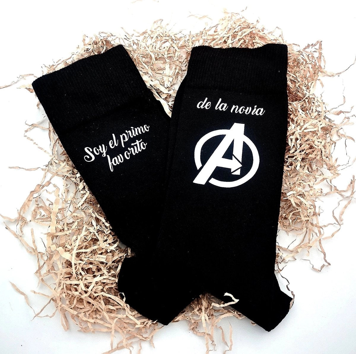 Calcetines personalizados para invitados de boda - Regalo original personalizado - DE MOI À TOI
