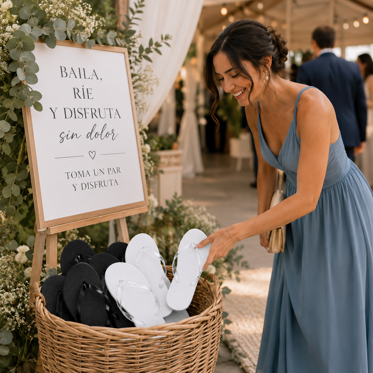 Chanclas para Invitados | Pack Liquidación 15 Pares