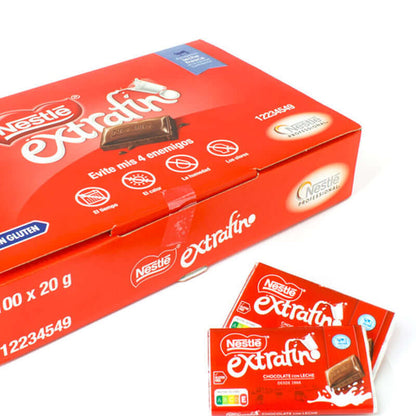 Chocolatinas Nestlé personalizadas como detalle de comunión
