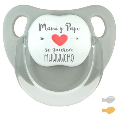 Chupete divertido con frase san valentín