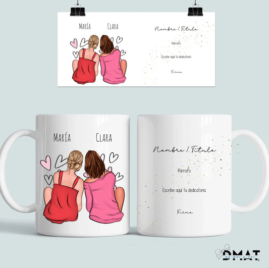 taza regalo mejor amiga personalizada