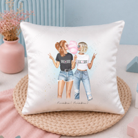 Regalo original personalizado para amigas con ilustración editable