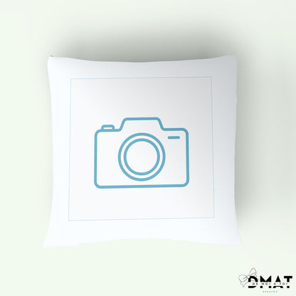 Cojín personalizado con foto centrada 40×40 cm – De moi à toi