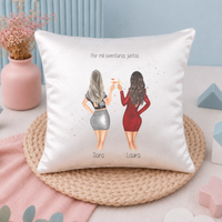 Cojín personalizado regalo ilustración