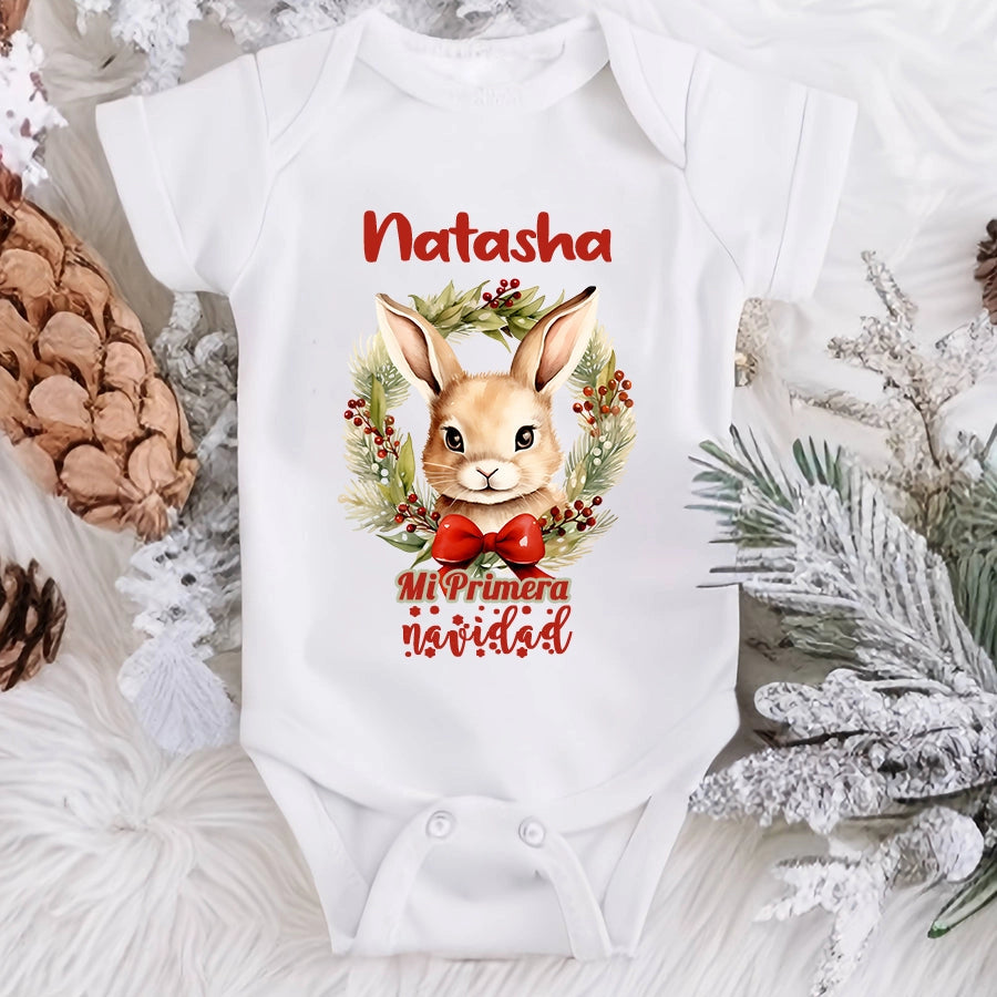 Body Mi Primera navidad- Animalitos (Diseños) -En estuche de regalo