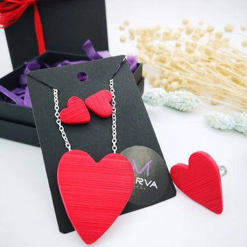 Conjunto joyas hechas a mano - AMOR - Regalo original personalizado - DE MOI À TOI