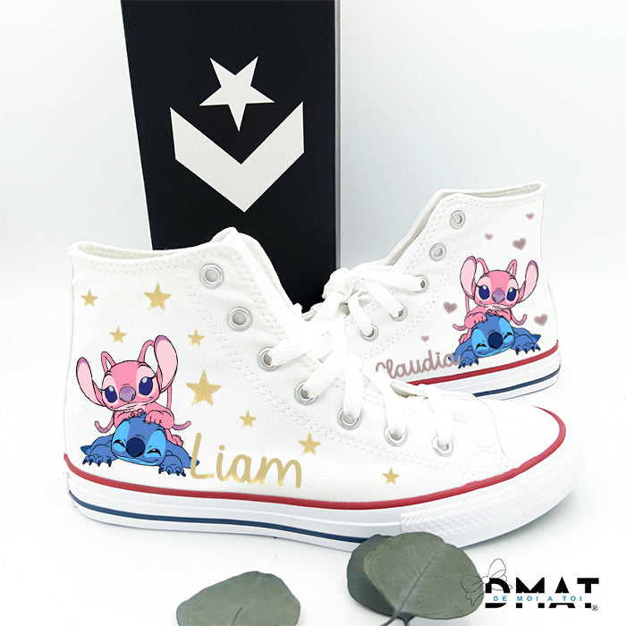 Zapatillas converse personalizadas stitch - De moi a toi