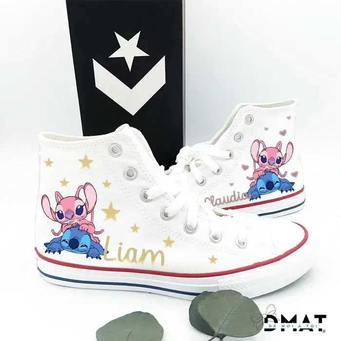 Zapatillas converse personalizadas stitch - De moi a toi