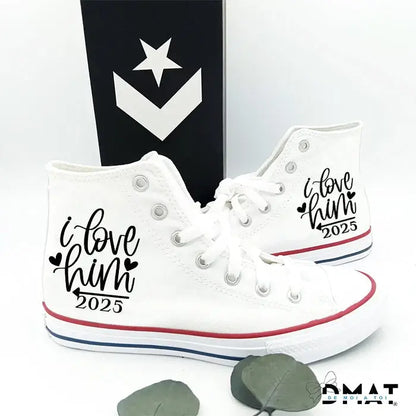 Zapatillas Personalizadas para Boda | Converse con Nombres y Fecha