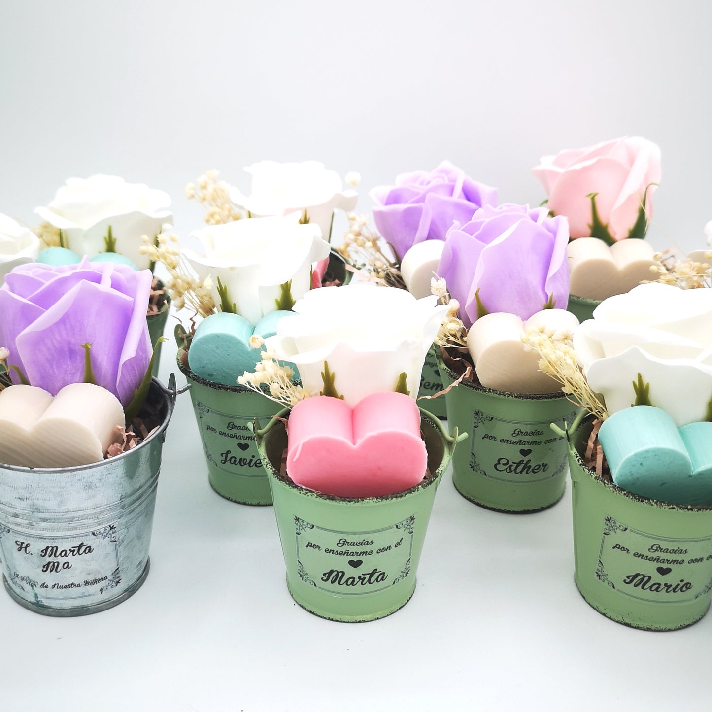 Detalle personalizado y original de jabón para regalar a profe