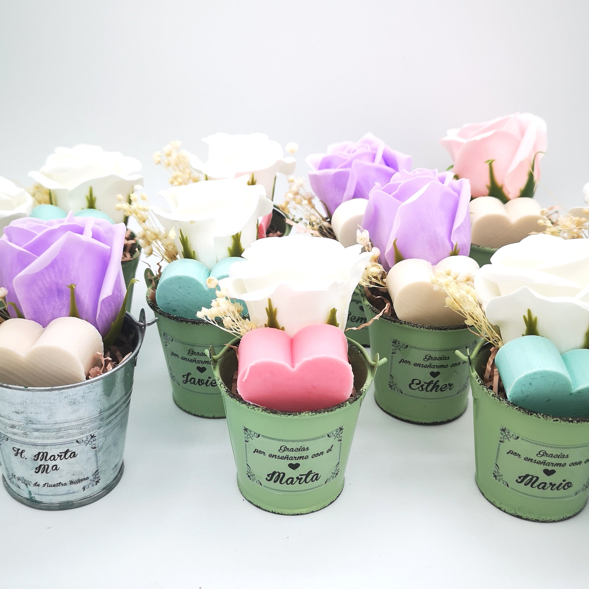 Detalle personalizado y original de jabón para regalar a profe
